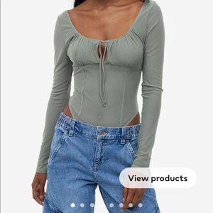 NWTS Mesh Thong Bodysuit